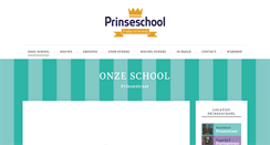 Desktop Screenshot of prinseschool.nl